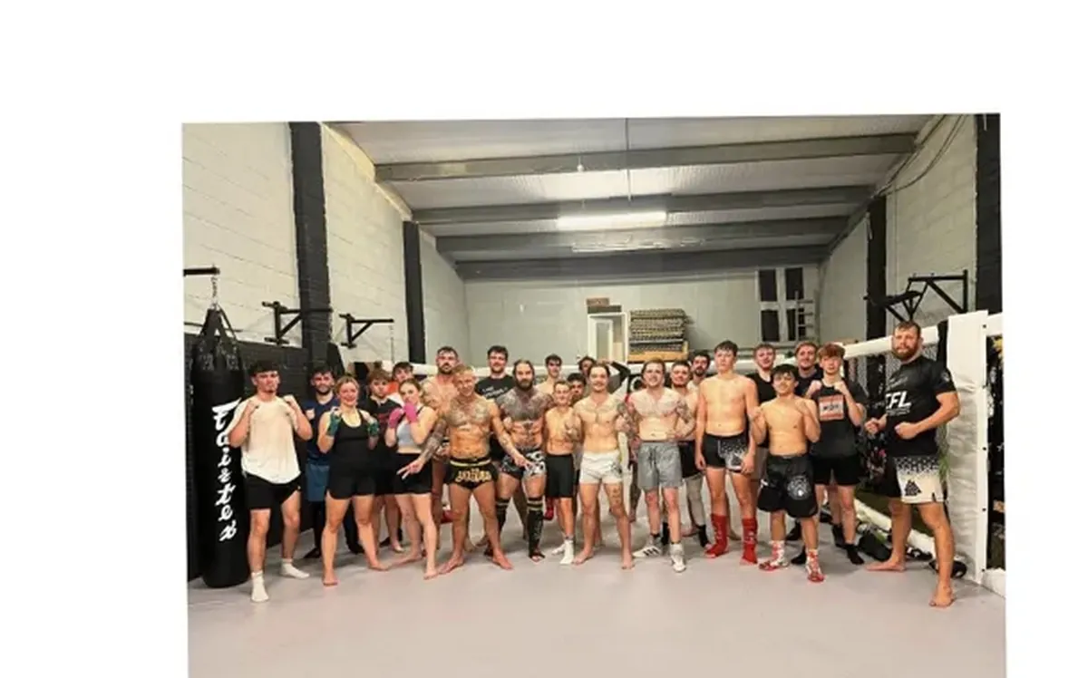 Asgard Cornwall group photo in the gym